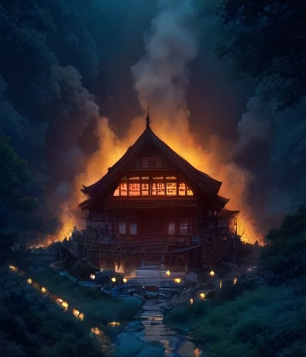 久久99品牌办公环境全景，深色装修风格配霓虹绿装饰灯带，团队成员围绕大屏幕讨论内容分类架构，氛围专注而活跃